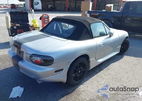 2003 Mazda Mx-5 Miata Cloth/Ls/Se/Shinsen из США, поврежденный, VIN JM1NB353430302447